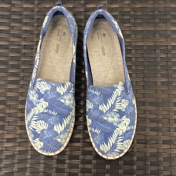 Clark’s cloud steppers floral sneakers, women’s size 11 - Picture 3 of 6